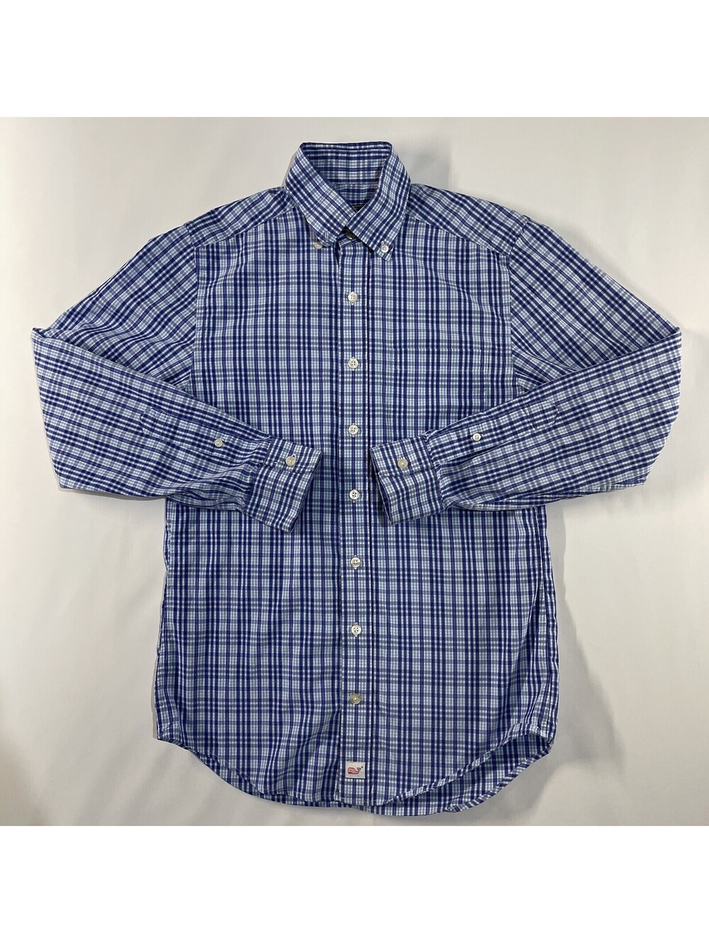 Vineyard Vines Slim Fit Murray Shirt Men's Button Down Blue XS Preppy Casual